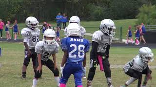 Knightdale vs Wendell Mini Mite Football 2021 [upl. by Salokin873]