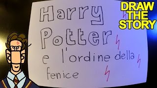 HARRY POTTER E LORDINE DELLA FENICE in 7 minuti  Draw The Story [upl. by Marela]