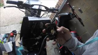 Moped Maniacs  How to installwire a stage 6 SSP switch unit [upl. by Pazice]