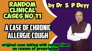 A case of Chronic Allergic Cough [upl. by Amsab547]