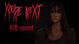 Youre Next 2011  Death Count [upl. by Jc154]