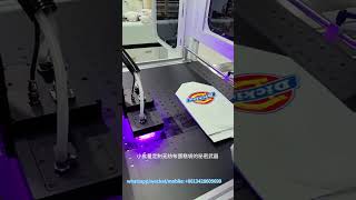 How to print on glossy nonwoven bag UV digital printing machine [upl. by Janek]