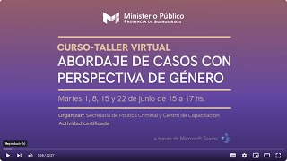 A Reyes A Portunato y L Lorenzo Instrucciones al Jurado en casos de violencia de género [upl. by Joete730]