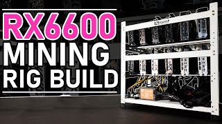 How To Build A GPU Mining Rig  RX6600 Crypto Mining Rig Build [upl. by Roosnam]