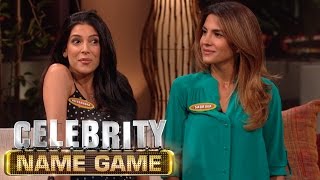 Long Island Sisters Nail It  Celebrity Name Game [upl. by Icats831]