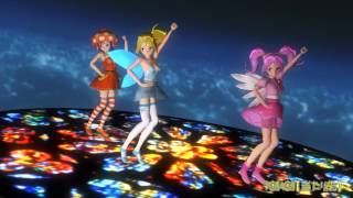 MMD  ぐだってぽよって  gdgd fairies [upl. by Hannus]