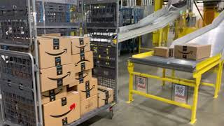 Inside the life of an Amazon warehouse stowerinside footage part8 [upl. by Aniale226]