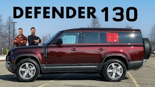 2023 Land Rover Defender 130 Quick Review  More Seats [upl. by Frank]