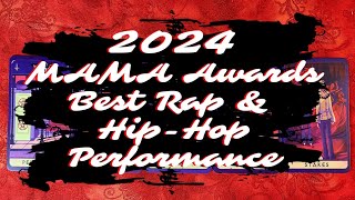 Best Rap amp HipHop Performance  2024MAMAAwards [upl. by Rifkin]