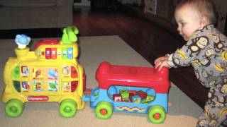 Toy Review VTech SittoStand Alphabet Train [upl. by Reggis]