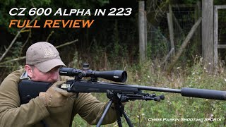 CZ 600 Alpha in 223 REVIEW [upl. by Kcirdec]