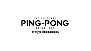 PingPong Avenger Table Assembly [upl. by Adnavoj]