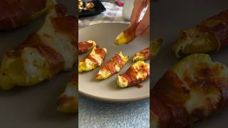 Prosciutto Wrapped Stuffed Pepperoncinis [upl. by Cocke]