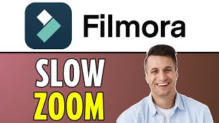 How to Slow Zoom In Filmora 2024 [upl. by Victor]