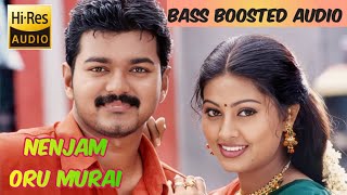 NENJAM ORU MURAIBASS BOOSTED AUDIOMOVIE VASEEGARABASS MUSIC [upl. by Kapor850]