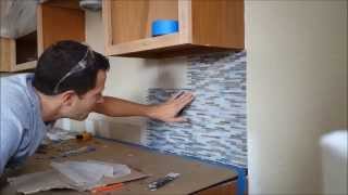 How to tile a backsplash [upl. by Witherspoon]