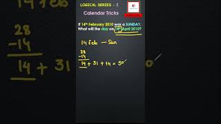 The Best Calendar Trick for your Exams shorts reasoning learning calendar [upl. by Kate556]