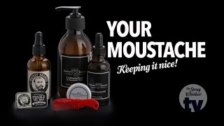 How to Keep Your Moustache Neat amp Tidy  Stray Whisker TV [upl. by Jonell289]