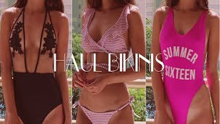 ZAFUL BIKINIS ¿Valen REALMENTE la pena TryOn Haul  The Brunette Style [upl. by Acinaj]