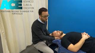 PRT Positional Release Technique Torticollis [upl. by Schrader]