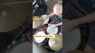 Drum Lesson Elvin Jones Inspired Latin Jazz Groove [upl. by Yelroc]