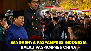 TENANG amp SIGAP Ketegangan Terjadi Saat Pengawal China Cegat Prabowo PASPAMPRES Tampil Sigap [upl. by Aesoh130]