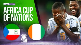 Equatorial Guinea vs Ivory Coast  AFCON 2021 HIGHLIGHTS  01122022  beIN SPORTS USA [upl. by Alric]