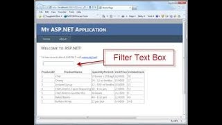 Filter Gridview Using Textbox Without a Button [upl. by Sera185]