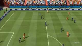 2014 FIFA World Cup Brazil  Netherlands vs Argentina Gameplay HD [upl. by Papert205]