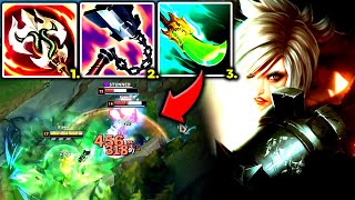 RIVEN TOP IS THE PERFECT CHAMP TO 1V9 MY 1 FAVORITE BUILD  S13 Riven TOP Gameplay Guide [upl. by Nylekoorb]