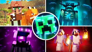 All Minecraft Official Animations amp Trailers 2024 121114 [upl. by Eiser]