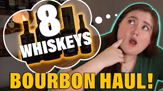 Epic Summer BOURBON HAUL  8 Bottle Whiskey Haul June 2024 [upl. by Nohshan]