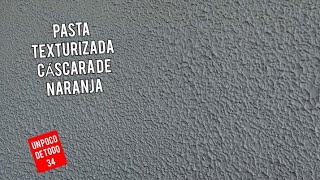 como aplicar pastatipo cáscara de naranja y tipo rústica [upl. by Ruyle]