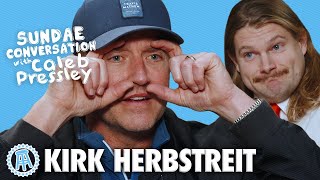 KIRK HERBSTREIT Sundae Conversation with Caleb Pressley [upl. by Chaffee321]