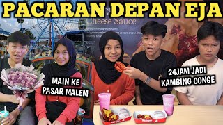 24JAM PACARAN ROMANTIS DEPAN EJA SAMPE MARAH [upl. by Ahsemrak]