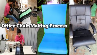 how to make a office chair office chair making process office chair manufacturing in pune [upl. by Ahsropal]