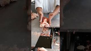 Meat Cutting With Machine Skill shorts viral viralvideo [upl. by Orabelle486]