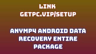 🔸AnyMP4 Android Data Recovery🏈 HOW TO INSTALL 💻PCLAPTOP TUTORIAL 2024 no charge💾 [upl. by Bobine]