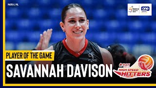 Savi Davison FIRES 28 PTS in 3 SETS vs Galeries Tower202425 PVL ALLFILIPINO CONFERENCE HIGHLIGHTS [upl. by Ettevets]