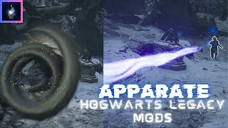 APPARATE IN HOGWARTS LEGACY  Hogwarts Legacy Mod Tutorial and Review  HARRY POTTER GAMES [upl. by Ahcilef]