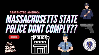 STATE POLICE not complying with new gun law [upl. by Gonagle711]