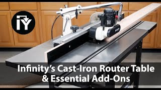 Step Up Your Shop Add A Cast Iron Upgrade to Your Router Table [upl. by Netsrek]