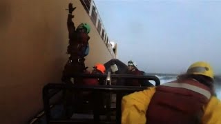 Greenpeace entert ein Frachtschiff mit Palmöl [upl. by Baxie187]