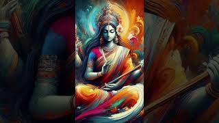 Saraswati Stotram saraswati india hindi hindu motivation usa canada maa australia uk jai [upl. by Domini]