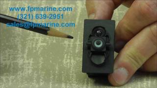 Carling Rocker Switches Introduction Video wwwfpmarinecom [upl. by Nairrad386]