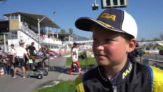 Artem Severiukhin Tony Kart  Vortex Super Master Series Round 4 Sarno 2019 [upl. by Bodnar]