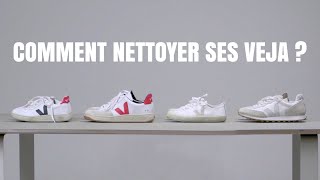 COMMENT NETTOYER SES BASKETS VEJA [upl. by Etnoel]