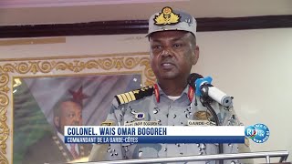 GardeCôtes Djiboutienne Discours du Colonel WAIS OMAR BOGOREH Commandant de la GardeCôtes [upl. by Hadwyn]