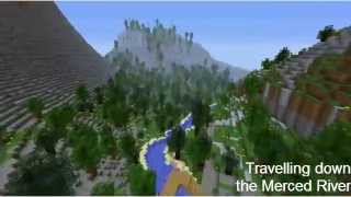 Yosemite Valley in Minecraft [upl. by Evangelia380]