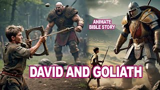 DAVID AND GOLIATH  ANIMATE BIBLE STORY [upl. by Calla]